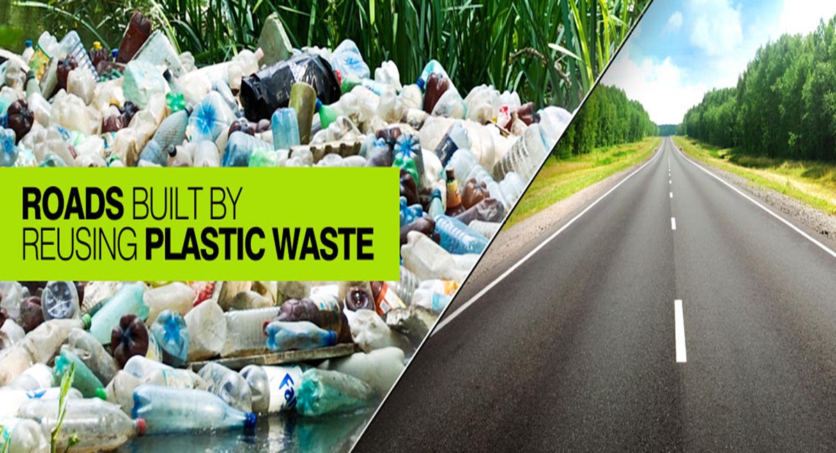 Plastic waste in Road Construction